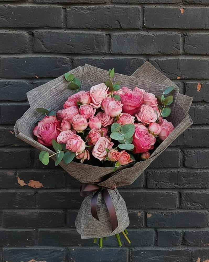 Букет цветов из: Розы в Лесной