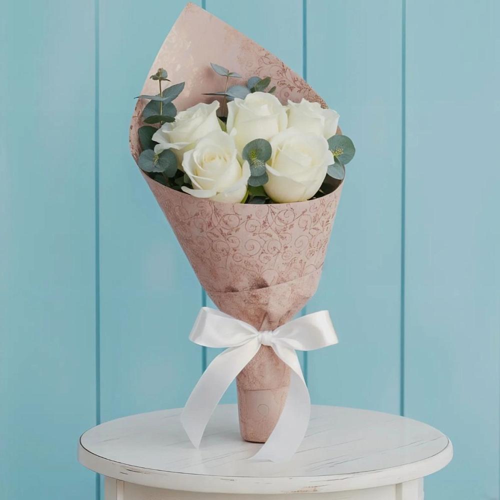 Букет цветов из: Розы в Лесной