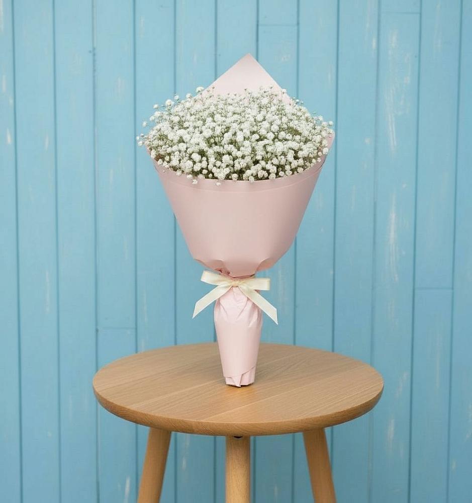 Букет цветов из: Гипсофила в Лесной