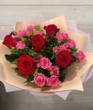 Букет цветов из:  Розы #REPLACE_PRED# Лесной