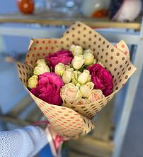 Букет цветов из:  Розы #REPLACE_PRED# Лесной