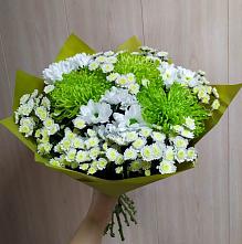 Букет цветов из:  Хризантемы #REPLACE_PRED# Лесной