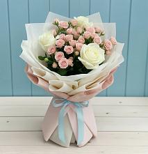 Букет цветов из:  Розы #REPLACE_PRED# Лесной