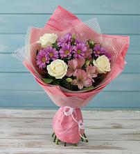Букет цветов из:  Герберы #REPLACE_PRED# Лесной