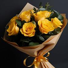 Букет цветов из:  Розы #REPLACE_PRED# Лесной