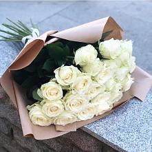 Букет Белые розы Анастасия #REPLACE_PRED# Лесной