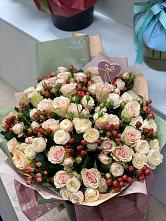 Букет цветов из:  Розы #REPLACE_PRED# Лесной