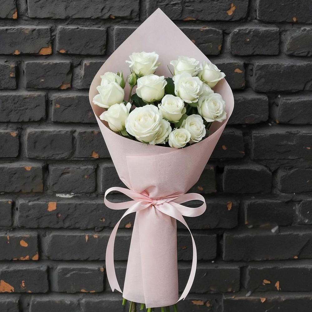 Букет цветов из: Розы в Лесной