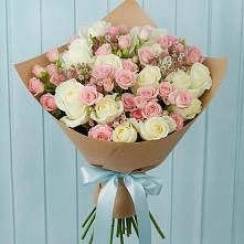 Букет цветов из:  Розы #REPLACE_PRED# Лесной