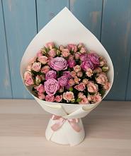 Букет цветов из:  Розы #REPLACE_PRED# Лесной