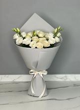 Букет цветов из:  Розы и Лизиантусы #REPLACE_PRED# Лесной