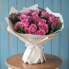 Букет цветов из:  Розы в Лесной